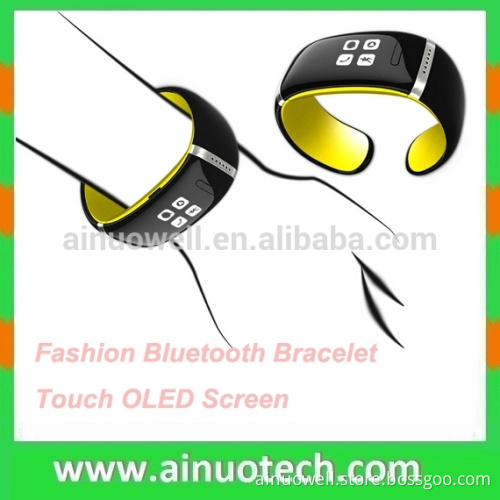 L6 OLED Bluetooth Bracelet L12S Smart Wrist Watch Health Monitor touch screen